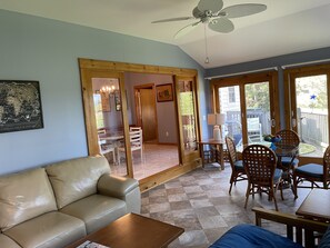 تلفزيون، مدفأة