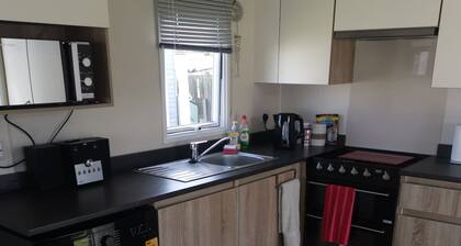 Holiday home, Hot tub and decking