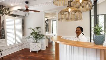 Body treatments, facials, manicures and pedicures