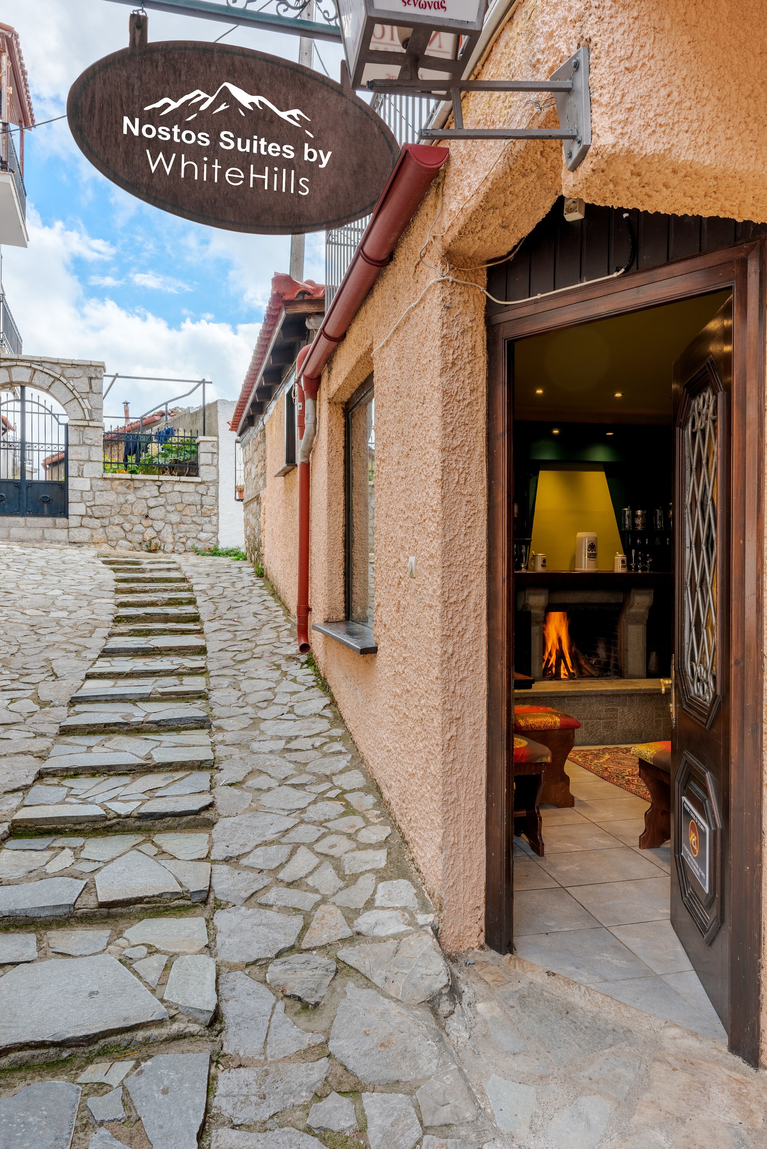 Fassade der Unterkunft