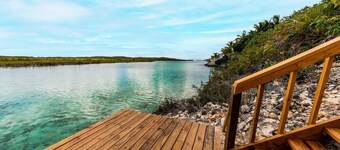 Beach Cottage with Amazing Chalk Sound Views!