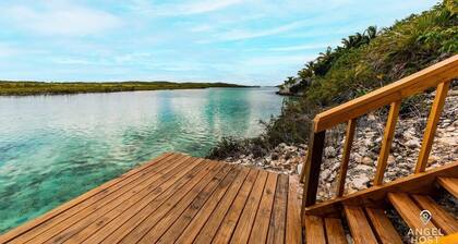Beach Cottage with Amazing Chalk Sound Views!