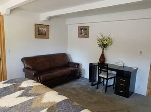 1 bedroom, desk