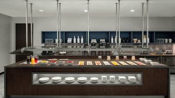 Daily buffet breakfast (USD 14 per person)