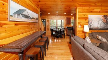 Smart TV, fireplace, offices