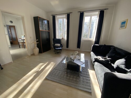 Ferienwohnung Am Franziskanergarten "Apartment Scharfreuter" mit Balkon