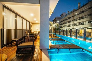 Apartment | Pool | Outdoor pool - 705- Beautiful apartment with pool and 2 suites (Bombinhas)