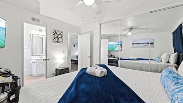 3 soverom, strykejern/-brett, wi-fi (inkludert) og sengetøy