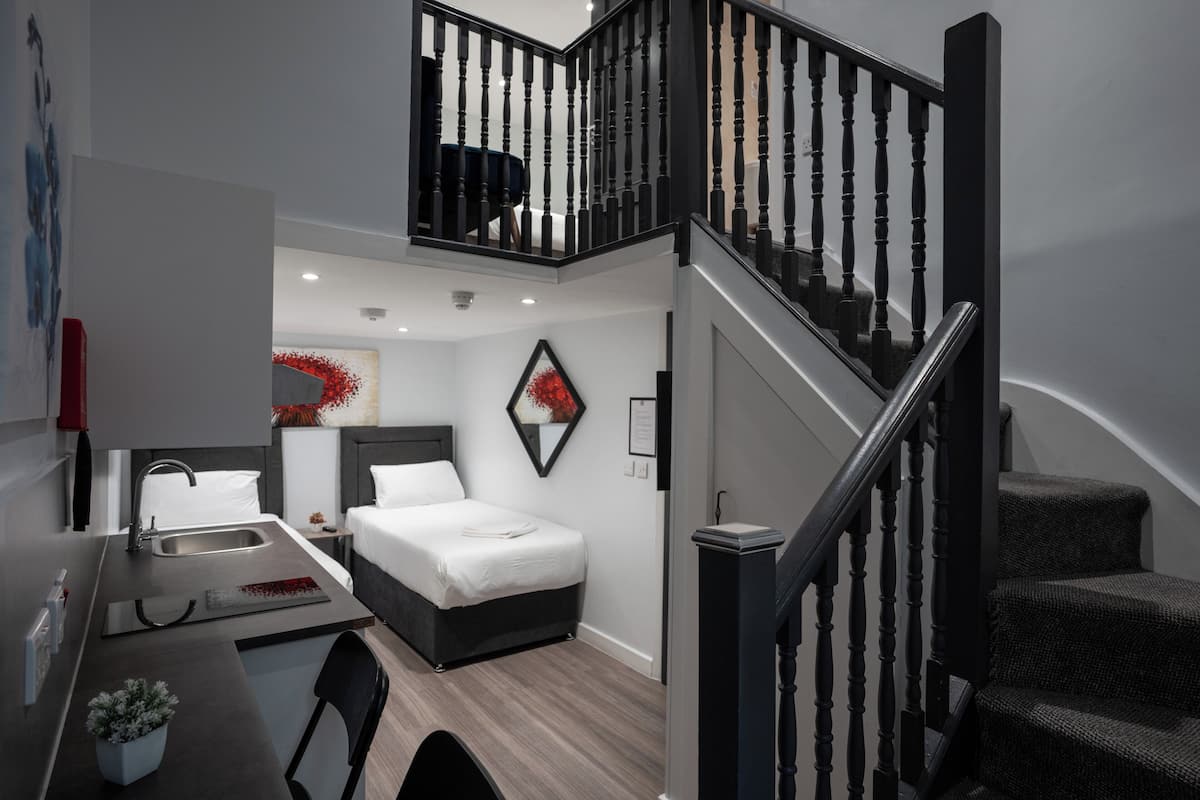 Deluxe Family Studio-Balcony/Terrace | 1 bedroom, cribs (free), bed sheets