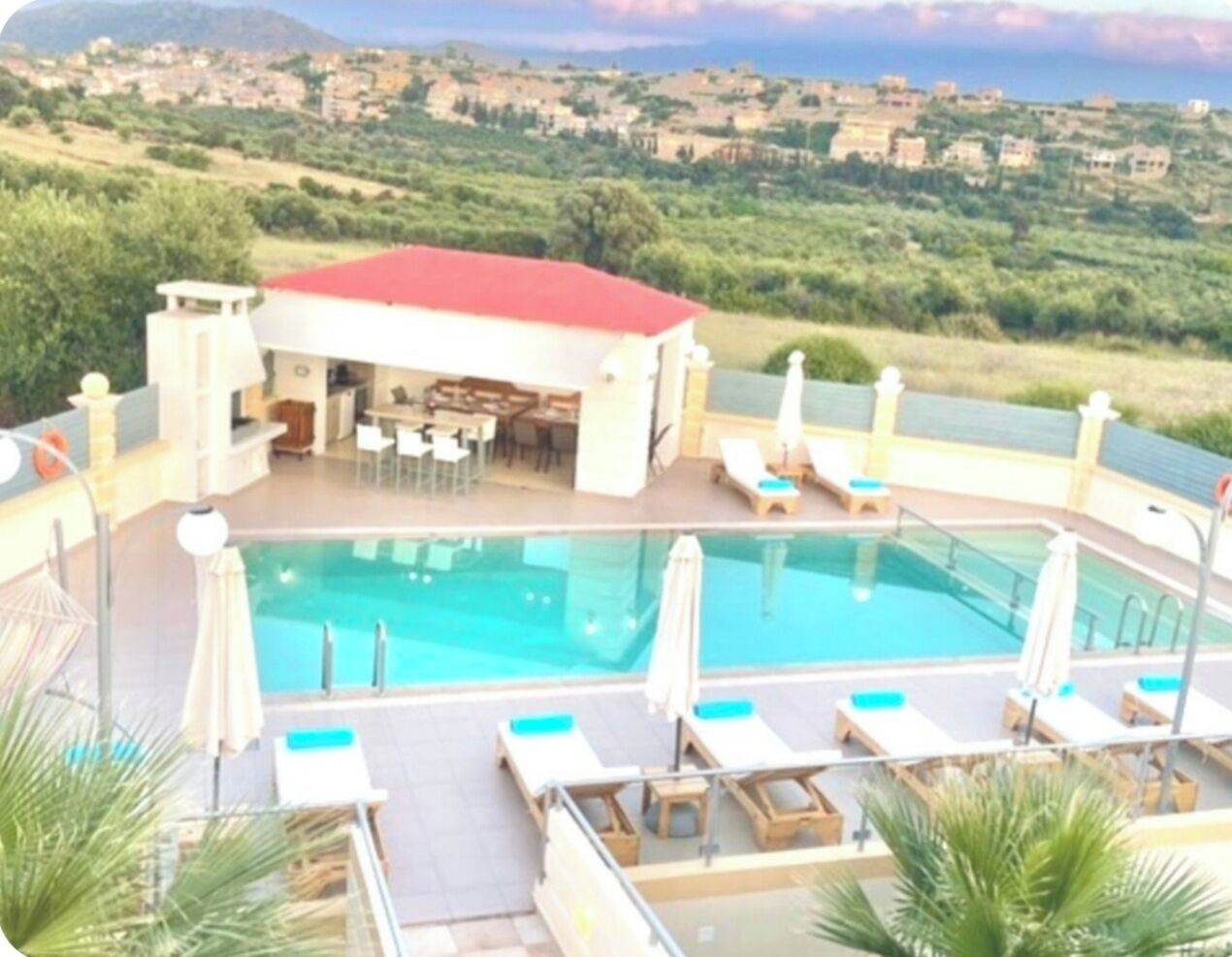 Alberca al aire libre 