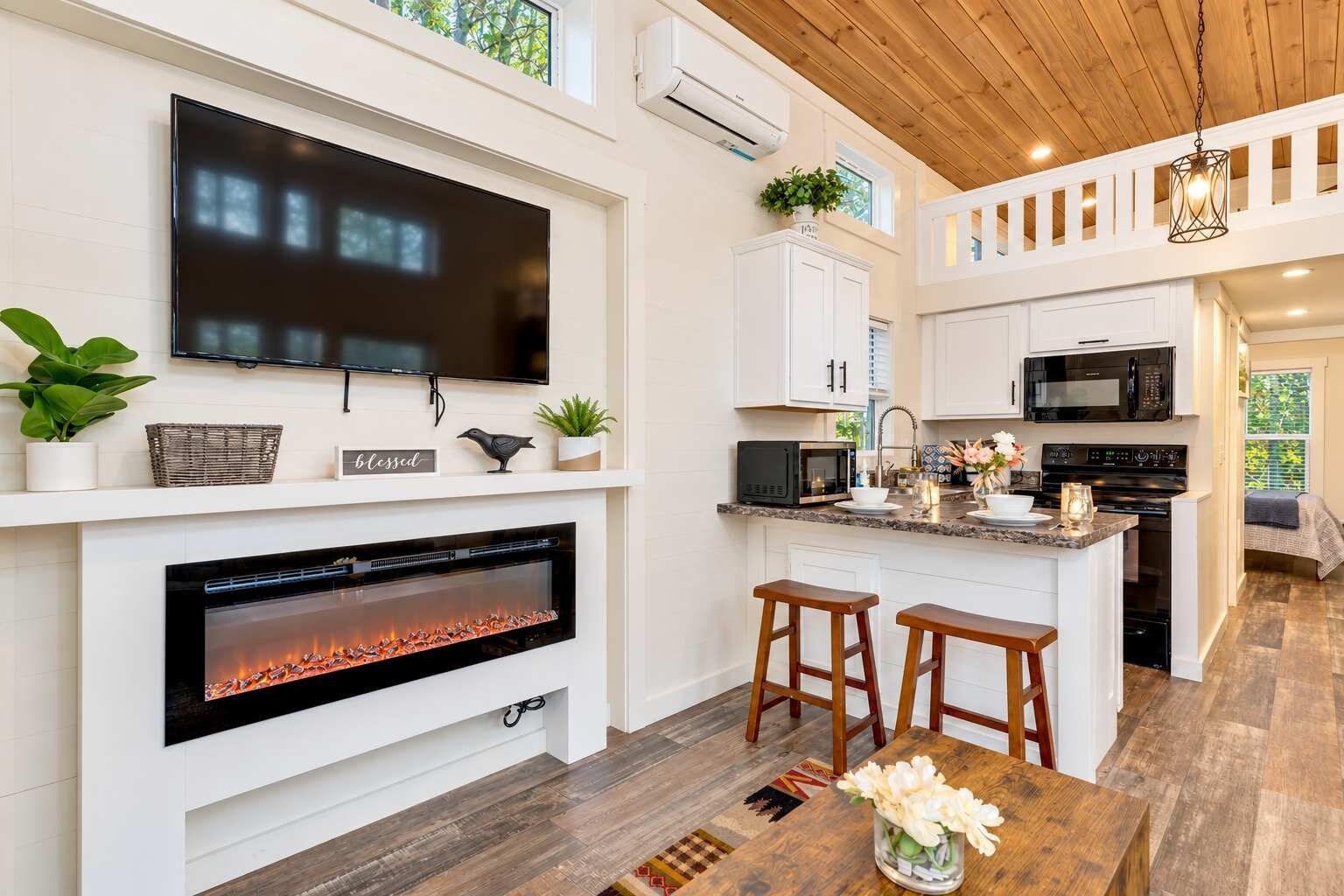 Living Room and Kitchen