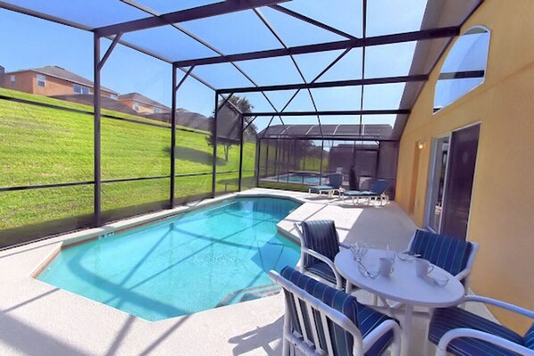 Außenpool, beheizter Pool