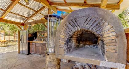 Spacious home with indoor & outdoor kitchens, a private pool, and free WiFi