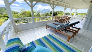 Property grounds - Spacious 2 BR cottage with gorgeous views (Basseterre)