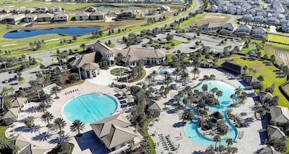 Summer Magic in Orlando! 9B/5B Villa with Game Room & Pool in Beautiful Resort.