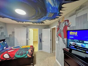 9 bedrooms, iron/ironing board, travel crib, WiFi