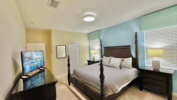 9 dormitorios, tabla de planchar con plancha, cuna de viaje y wifi