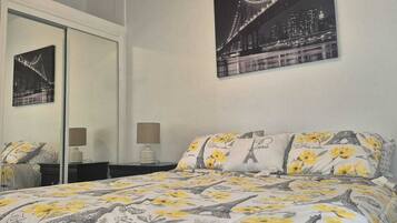 2 habitaciones, tabla de planchar con plancha y wifi gratis