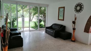 Sala de estar en el lobby