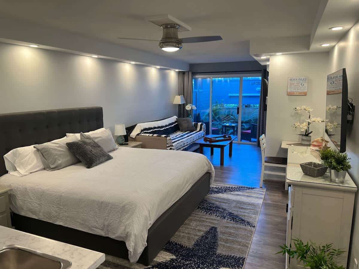 1 chambre, fer et planche à repasser, Wi-Fi, draps fournis