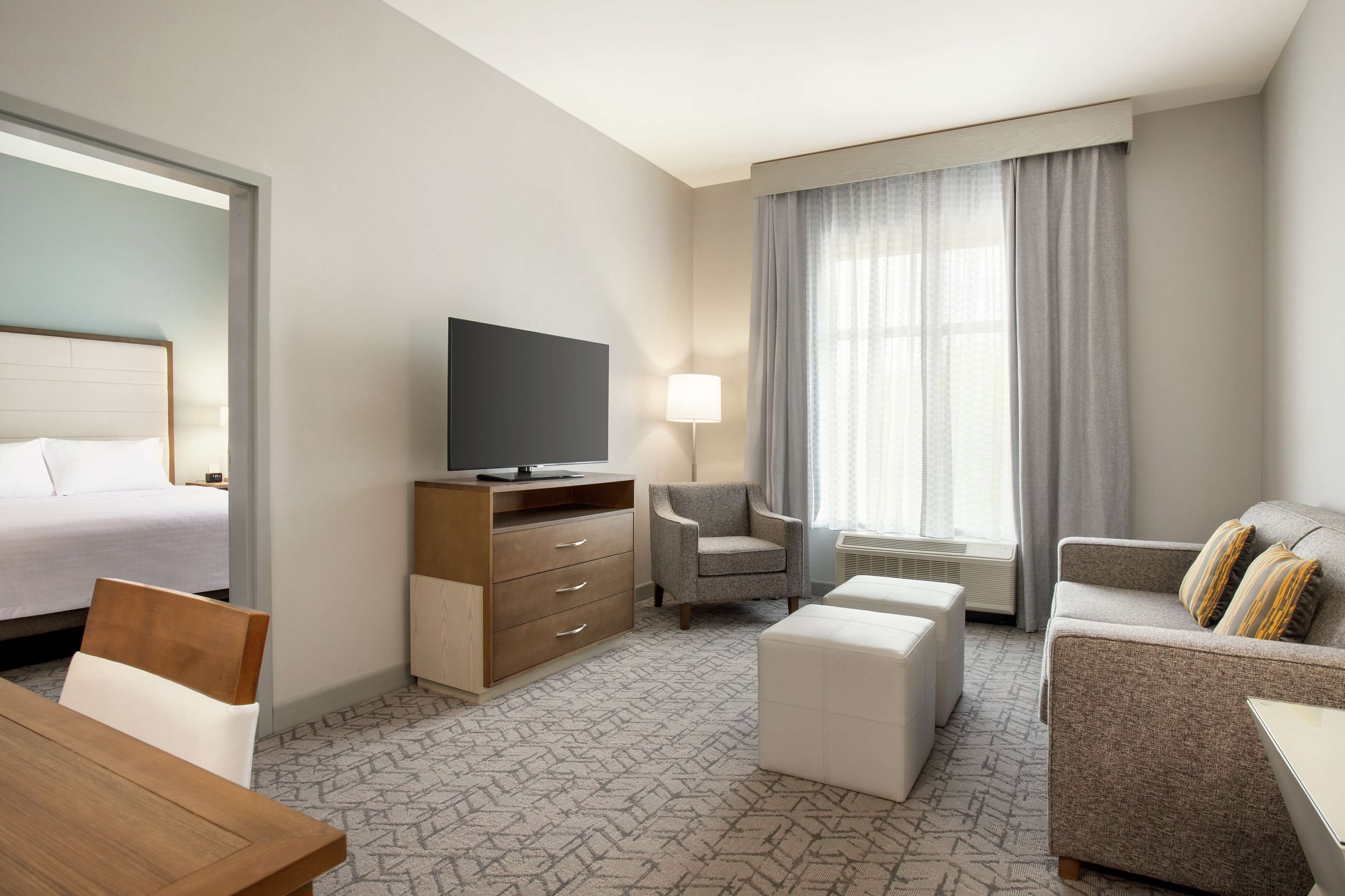 suite, 1 bedroom | living area | 50-inch flat-screen tv with cable channels, netflix, streaming services