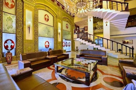 Sala de estar en el lobby