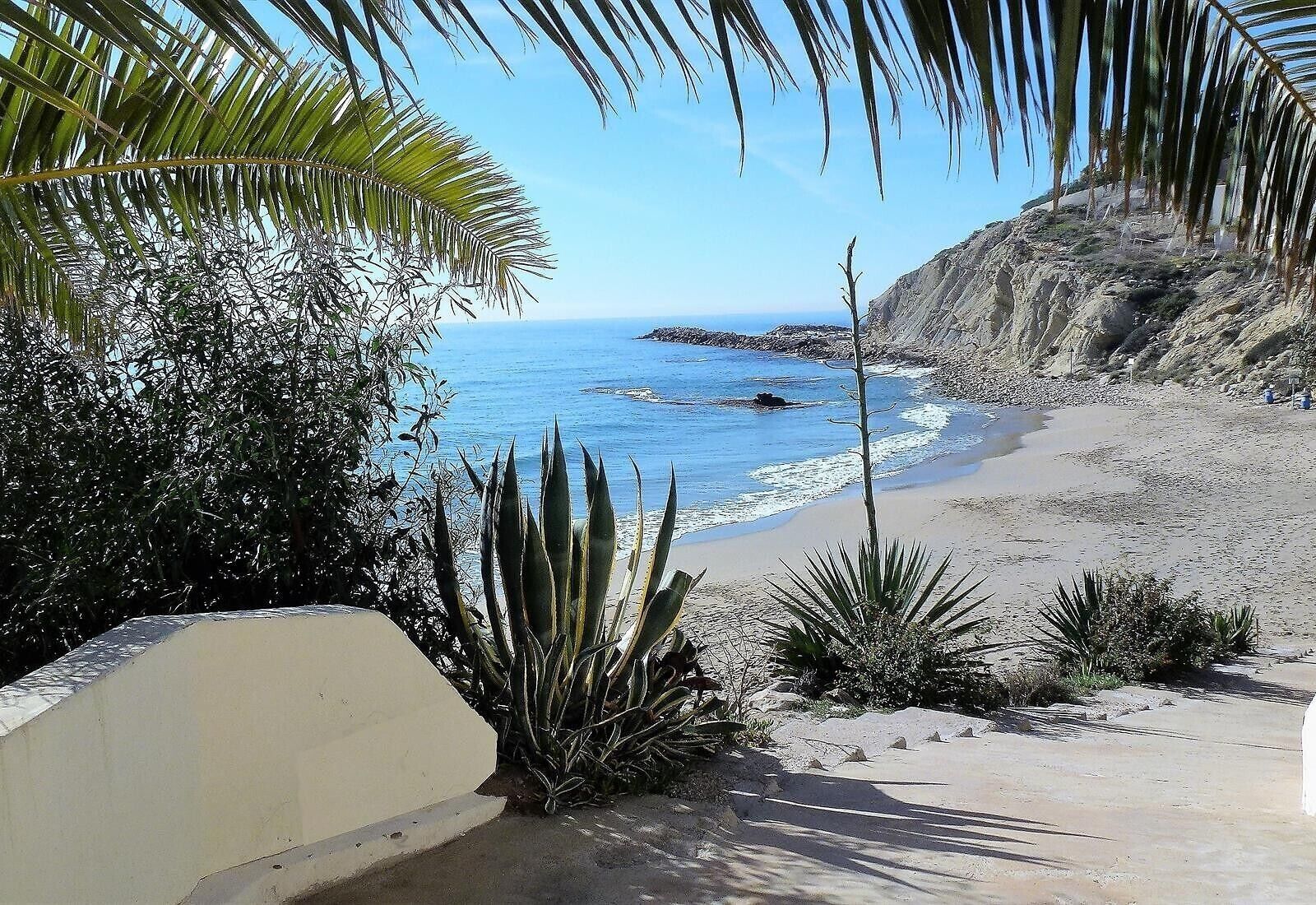 Accommodatie ligt op het strand