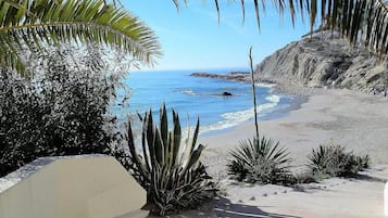 Accommodatie ligt op het strand