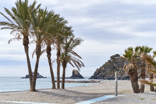 Apartment 250 m from the beach with Wi-Fi; pets allowed