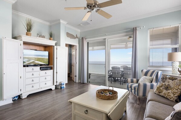 Condo (#855 - No Pets) | Living area | TV