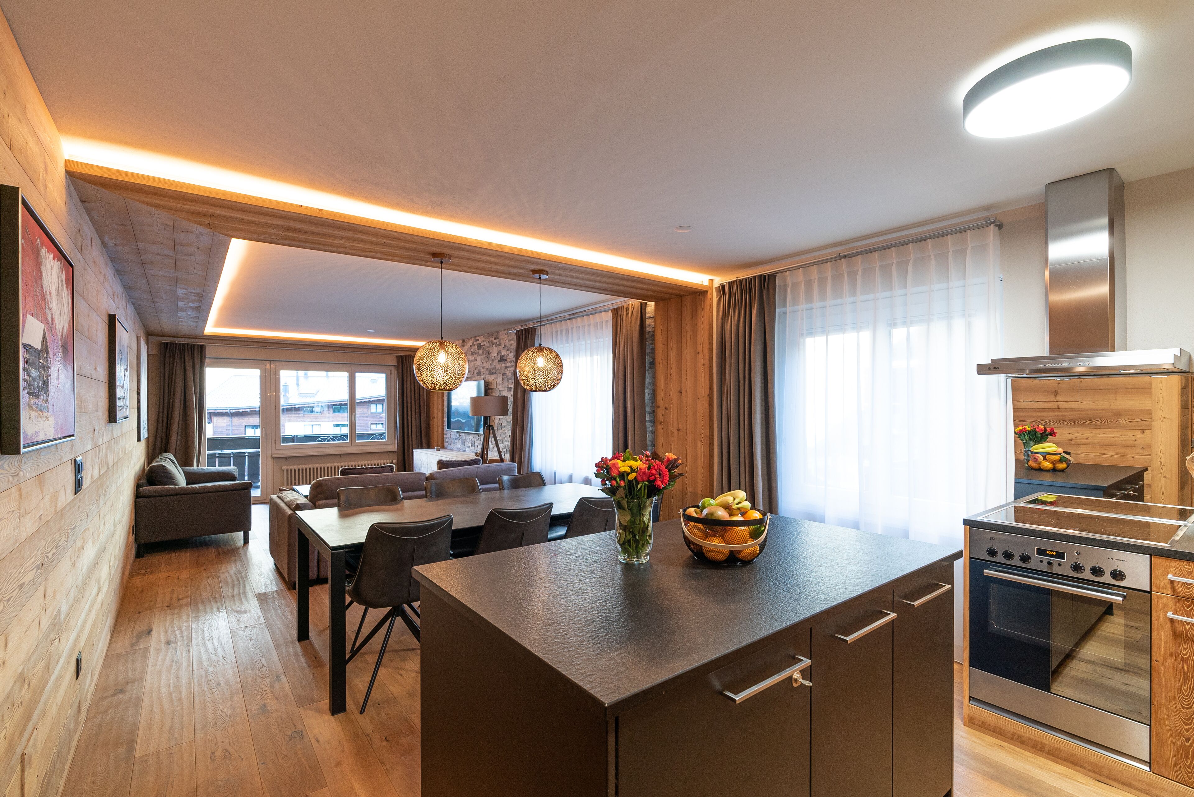 Comfort-Apartment | Eigene Küche | Großer Kühlschrank, Ofen, Herdplatte, Geschirrspüler