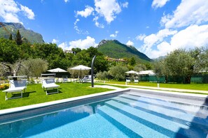 Pool - Le Casette - Casaliva with pool and lake view (Toscolano-Maderno)