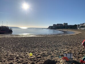 Beach nearby, beach towels