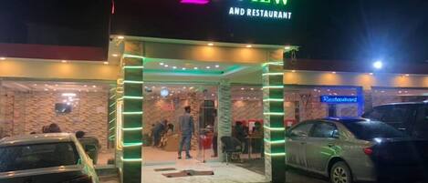 Voorkant van accommodatie