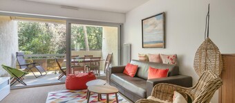 260m from beach, nice flat for 4