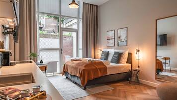 Suite L with terrace | Gratis wifi, beddengoed