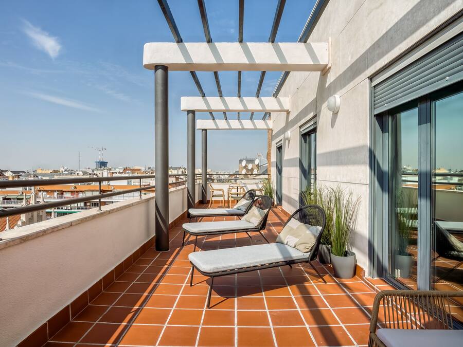 Apartamento, 1 habitación (XXL, Rooftop Terrace) | Terraza o patio