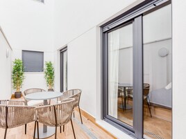 Apartamento, 1 habitación, terraza | Terraza o patio