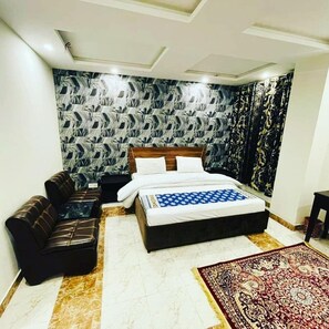 奢華雙人房 | 免費無線上網、床單