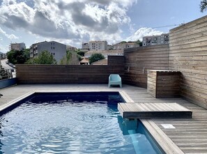 Pool - Elegant Design Apt With Balcony And Pool (Porto-Vecchio)