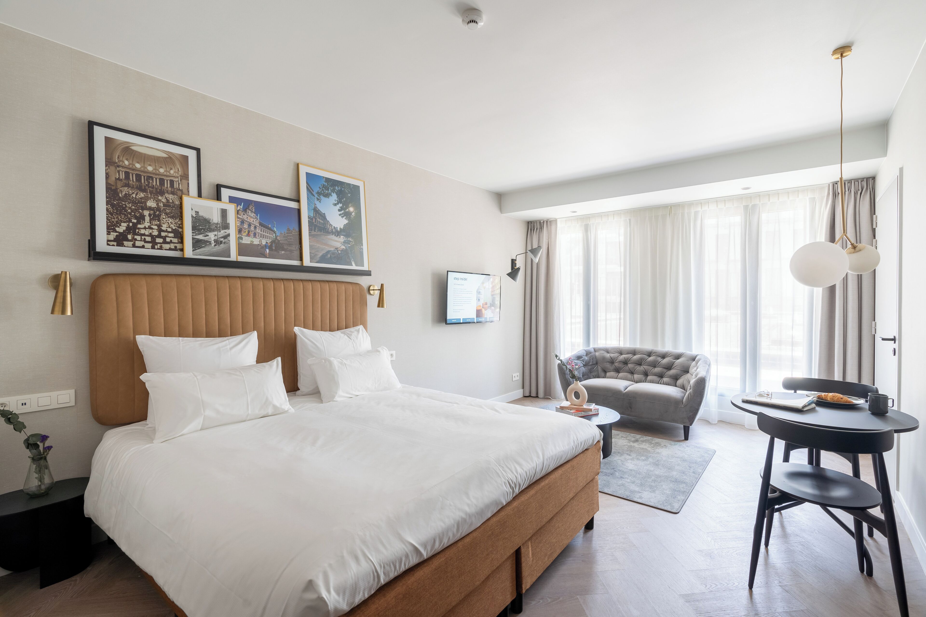 Medium Studio with Kitchen | Premium bedding, in-room safe, laptop workspace, soundproofing