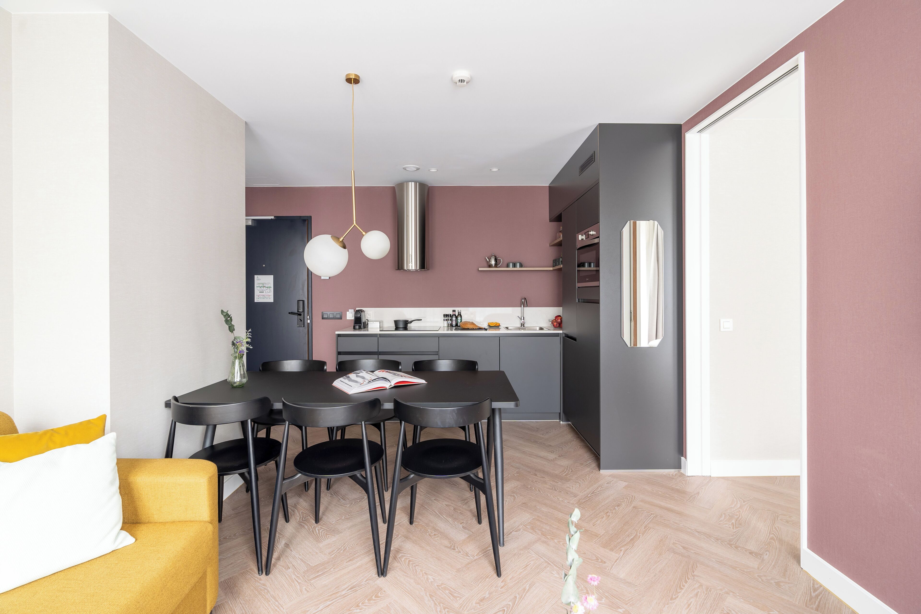 2 Bedroom Apartment,Sofa Bed, Accessible | Private kitchen | Coffee/tea maker, fridge, microwave, oven
