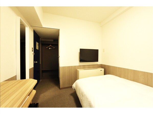 1 bedroom, desk, free WiFi, bed sheets - Standard semidouble room without meals plan / Sendai Miyagi (Sendai)