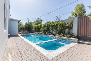Una piscina climatizada