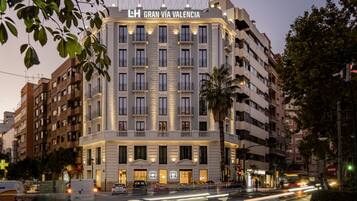 Fachada de la propiedad