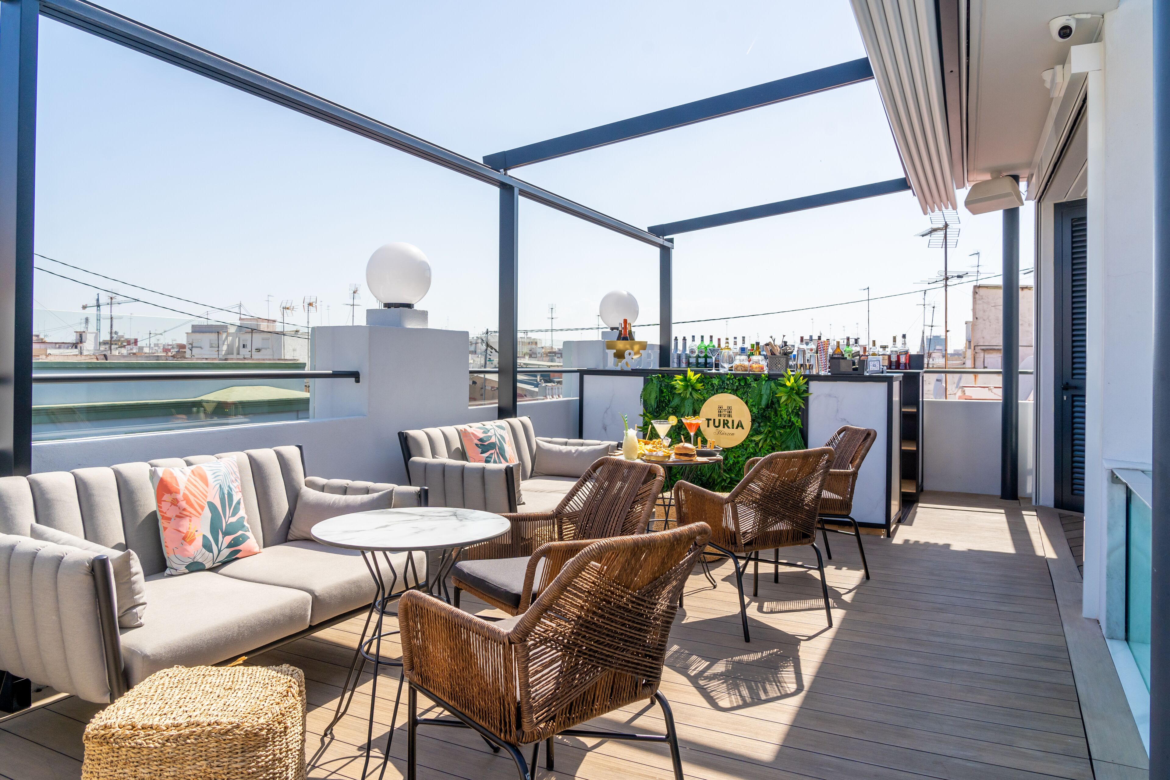 rooftop terrace