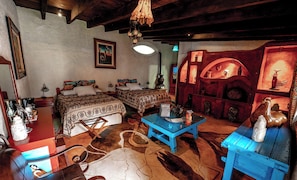 Bed sheets - Hacienda Tepetlcalli 1870 Hotel Museo & Spa (Tepeyahualco)