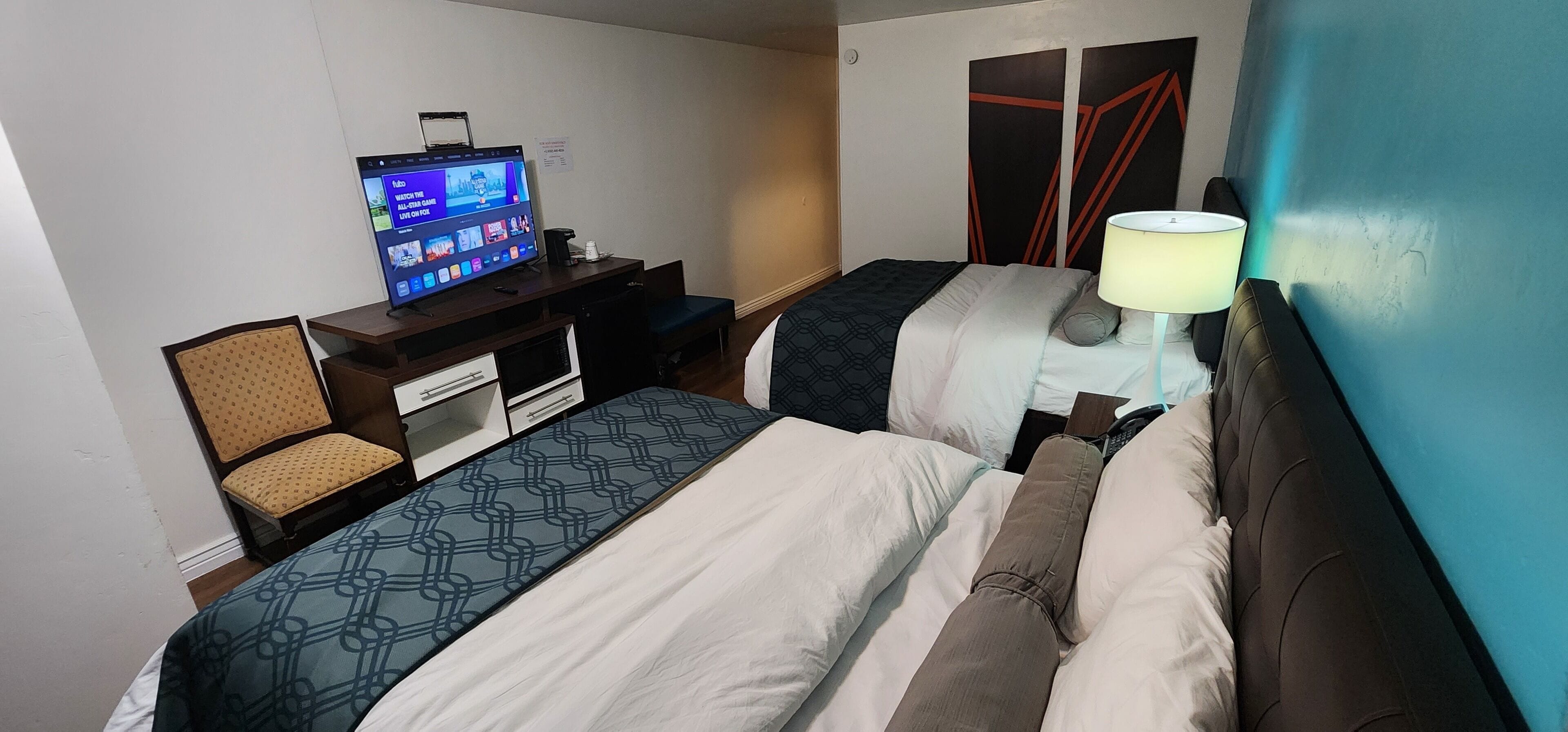 Minibar, in-room safe, desk, blackout drapes