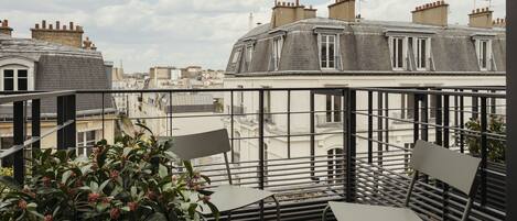 Apartamento superluxo | Terraço/pátio