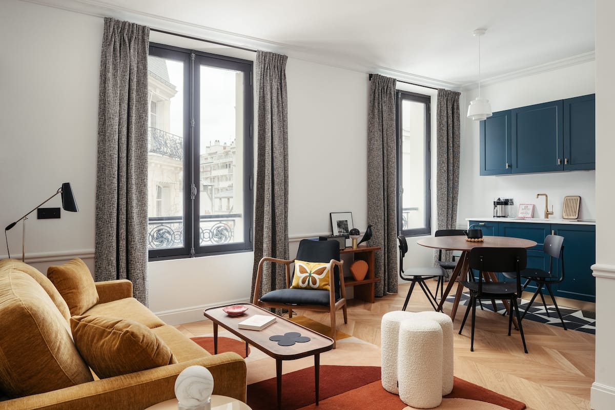 Superior appartement | 1 slaapkamer, lakens van Egyptisch katoen, luxe beddengoed
